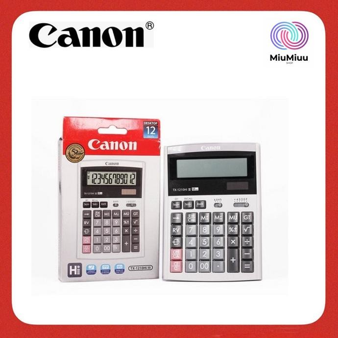 

KALKULATOR CANON 12 DIGIT TX-1210Hi III CALCULATOR