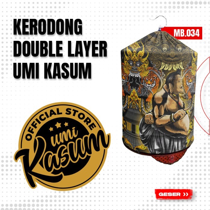 Kerodong Murai Batu Double Layer Pilihan Umi Kasum Motif MB 034