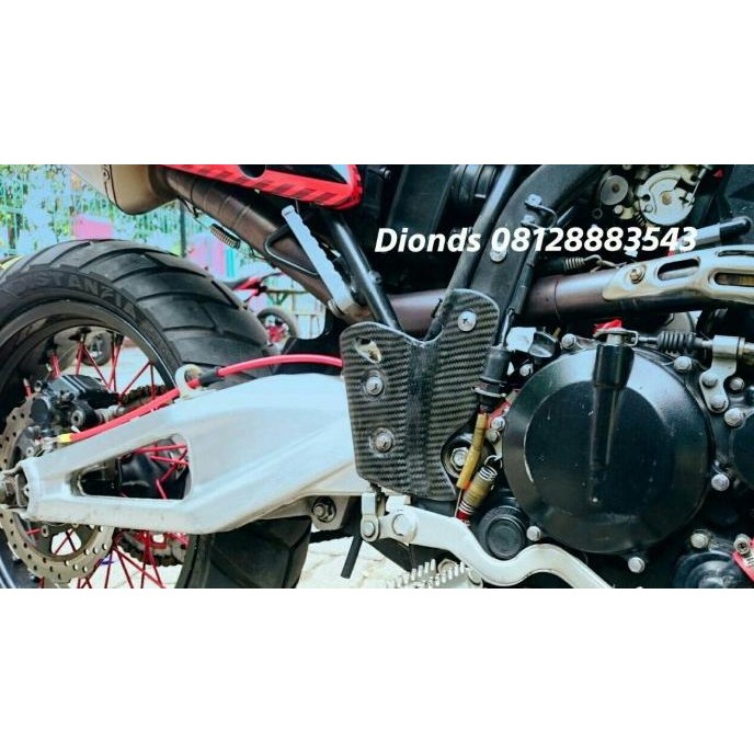 Promo cover frame carbon klx 250/ dtracker 250 supermoto COD
