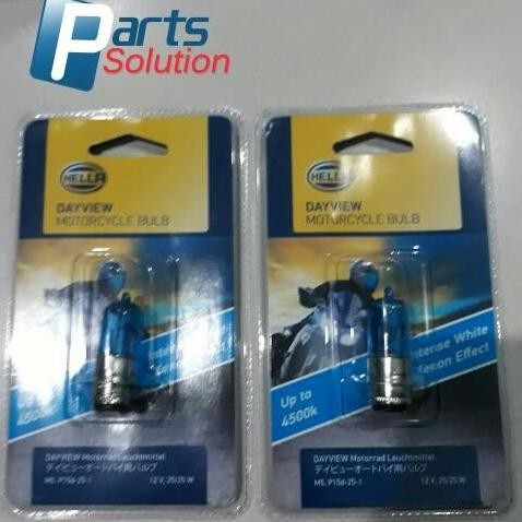 Bohlam Lampu Honda Beat Spacy Blade - Scoopy Karbu Hella M5 12V 25/25W