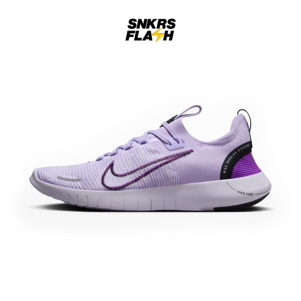 NIKE Free Rn Fk Next Nature Lilac Bloom Sepatu Lari Pria - DX6482500 - Size 38.5