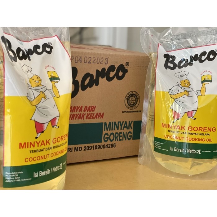 

Minyak Goreng Barco 2 Liter Refill Best Seller