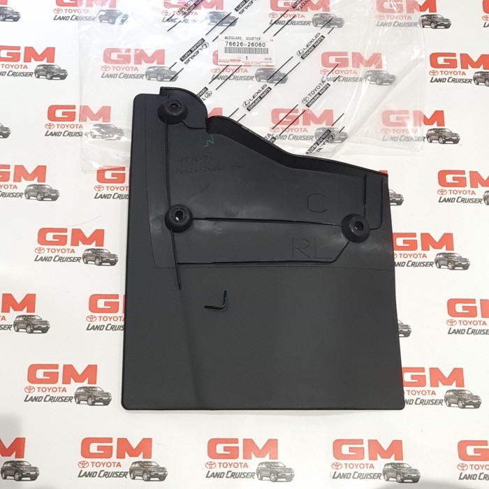 BEST MUDGUARD BELAKANG HIACE PREMIO KARPET LUMPUR MUD FLAP ORI 76625 76626