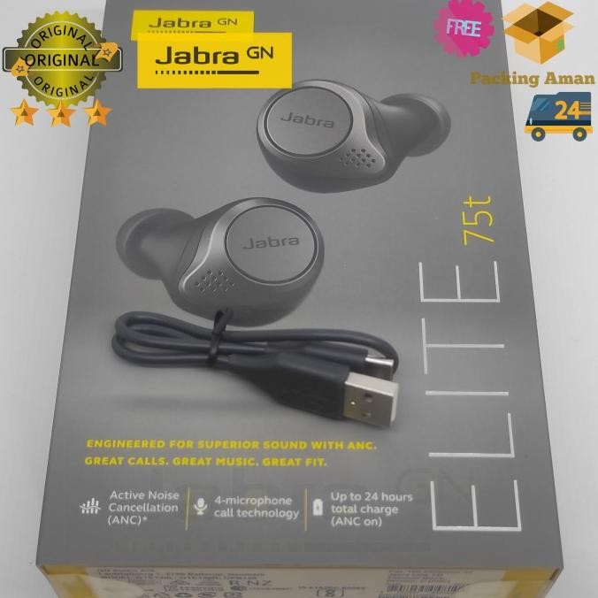 Kebel Charger Original Jabra elite 75t /Active 75t
