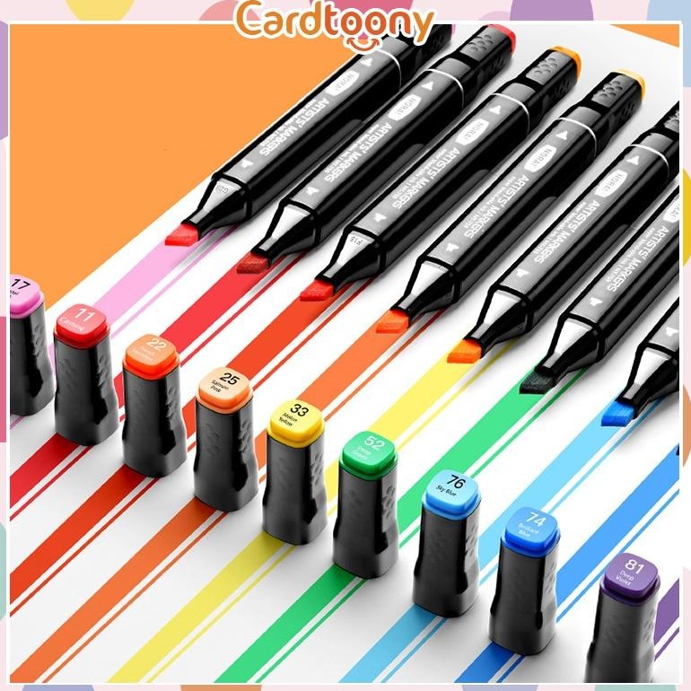 

Murah Spidol Sketsa Dual Tip Warna Warni Sketch Marker 2 Sisi Kartun Marker Set 24/36/48 Warna Berkualitas
