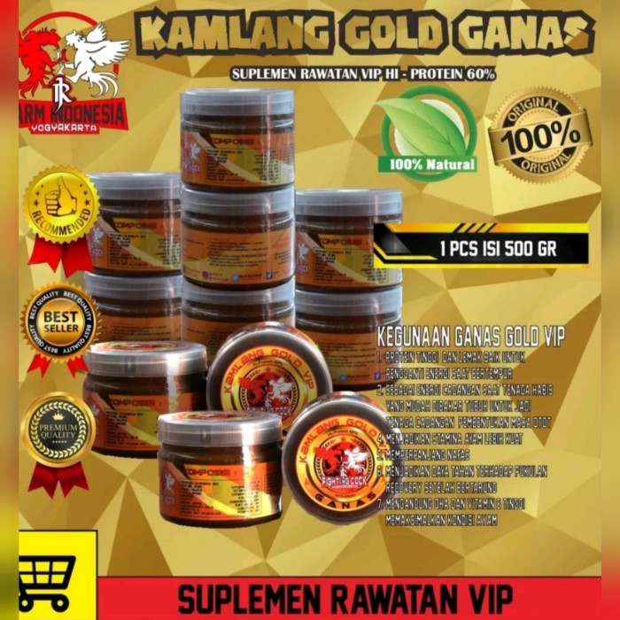 KAMLANG GANAS GOLD VIP RJFARM KAMLANG BASAH AYAM