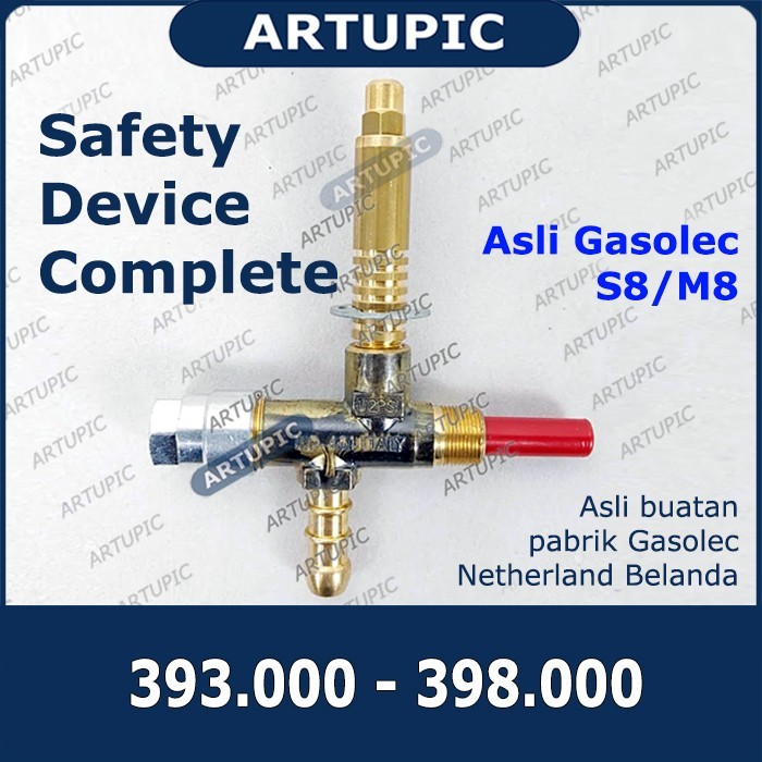 Safety Device Pemanas GASOLEC ASLI Spareparts Spuyer Nozzle Gasolec