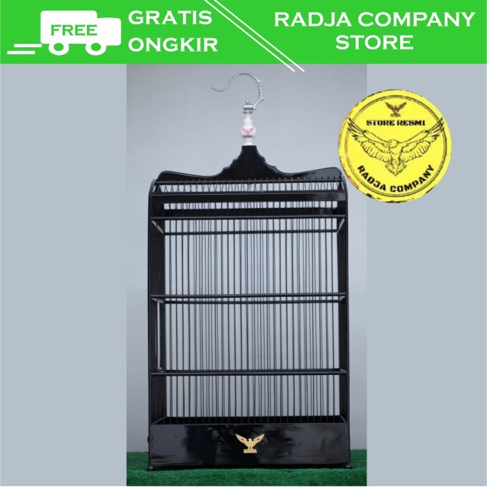 Sangkar Kotak Polos Radja Company Sangkar Burung Cendet Kacer Cucak