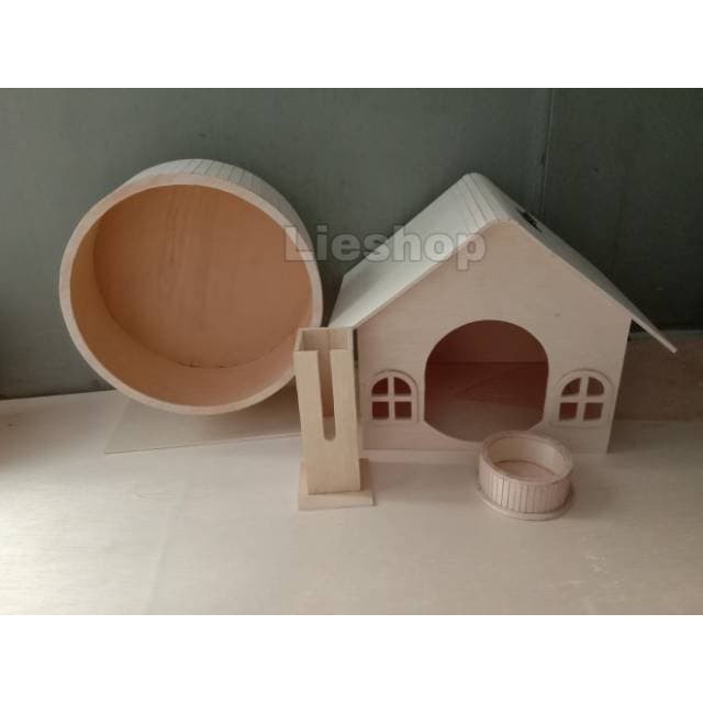 TERBARU Perlengkapan landak mini / rumah landak / wheel landak BISA GOSEND