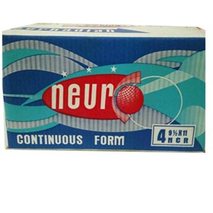 

terbaru !!! continuous form / kertas dot matrix neuro 9 1/2 x 11 - 4 ply (k4) ready