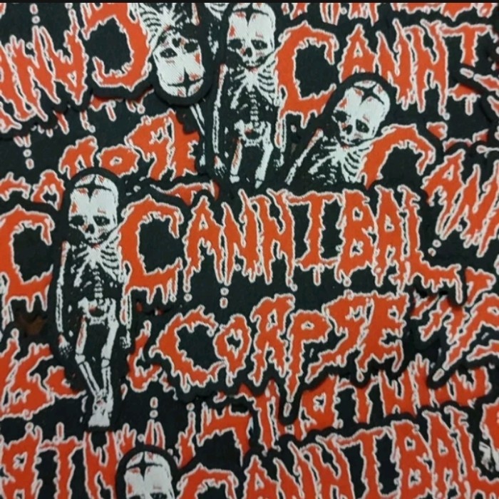 Woven Patch Cannibal Corpse - B.A.B. Logo