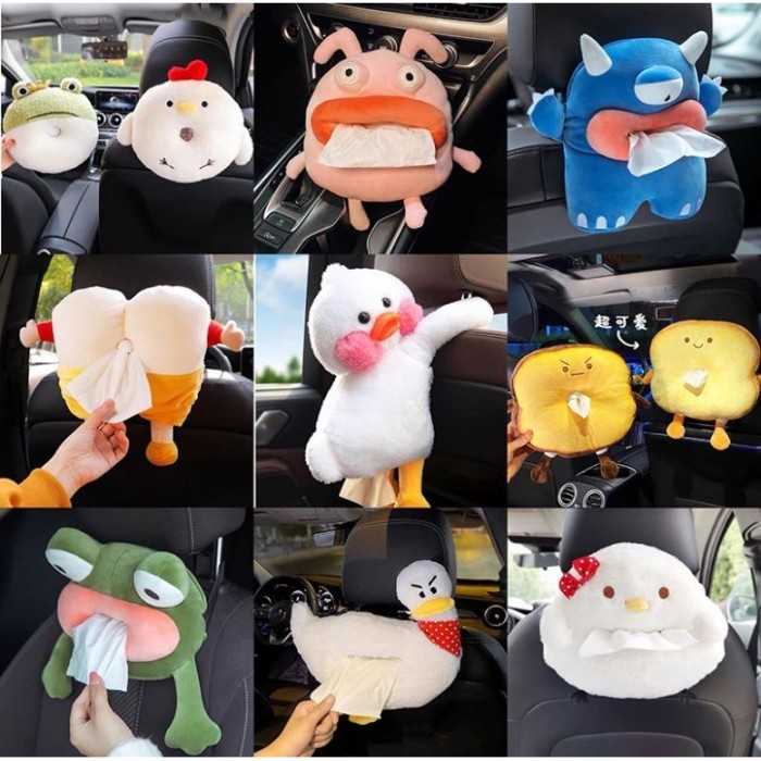 TEMPAT TISU GANTUNG MOBIL KARAKTER
