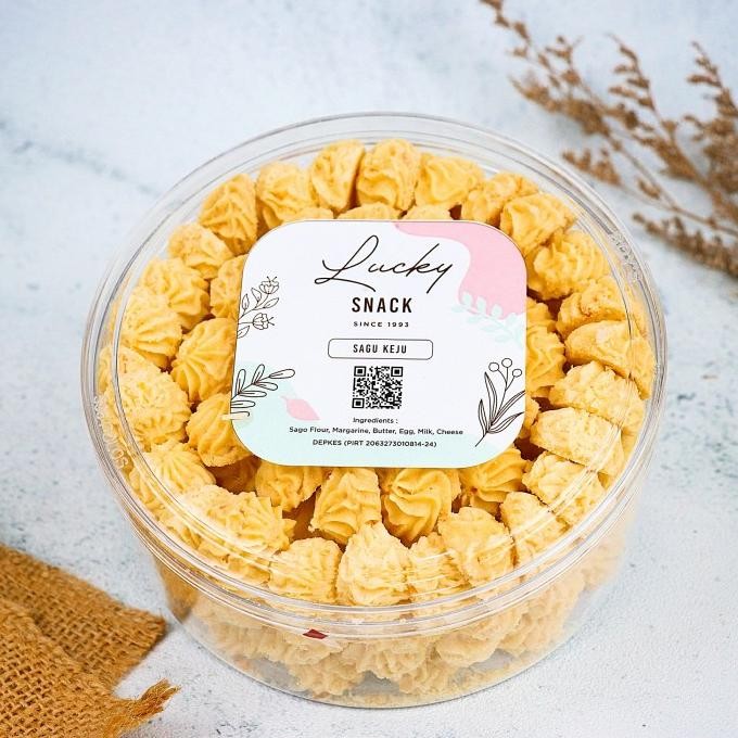 

Kue Kering "Sagu Keju" Wisman Wijsman Uk 500 Gram Toples Bulat Ratnajiacik
