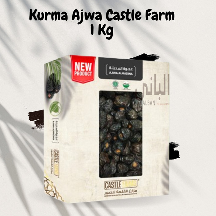 

New Produk ! Kurma Ajwa Castle Farm 1 Kg Organik / Kurma Ajwa Organic