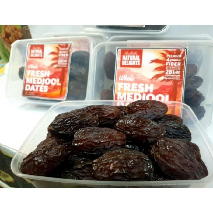 

Kurma Medjol Dates California 500gr / Natural Delight Jumbo / kurma