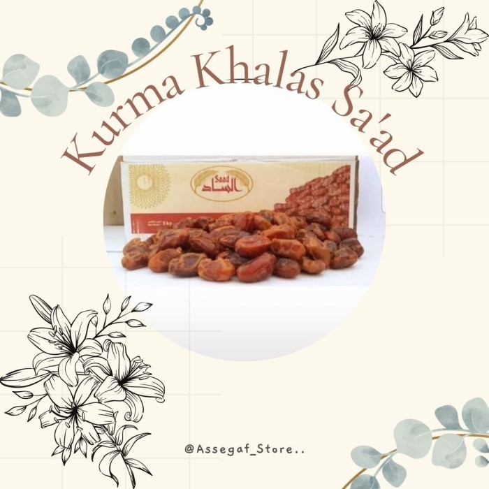 

Kurma Khalas Saad 10kg