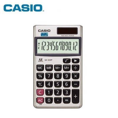

Kalkulator Casio Sx320P 12 Digit Original