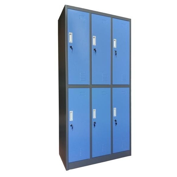 Lemari Loker Besi Kozure KL-6W Locker 6 Pintu KOZURE KL6W Kabinet