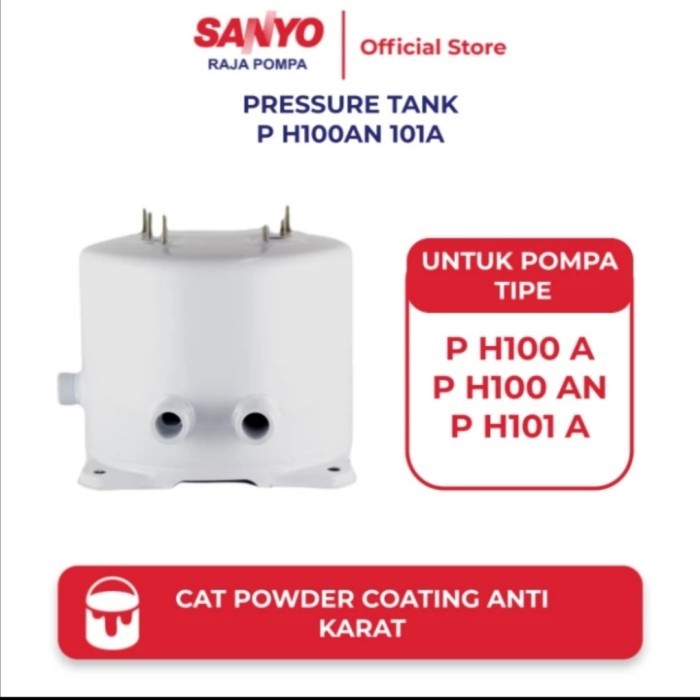 :=:=:=:=] Spare part Tangki / Tabung Pompa Air Sanyo PH-100 AN