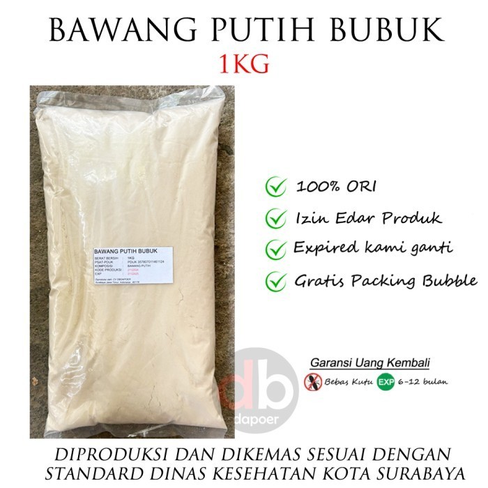 

Ready Bawang Putih Bubuk Premium 1Kg Best Seller