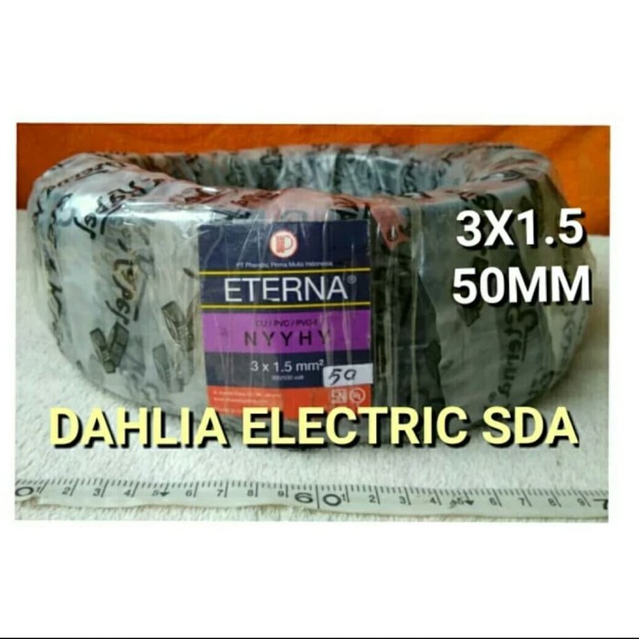 Kabel Nyyhy 3X1.5 50M Eterna