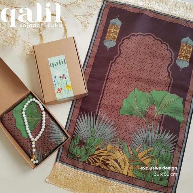 :::::::] [QALIL] Sajadah Muka atau Kepala Travel Mini Kecil Praktis Untuk Dibawa ataupun jadi Souven