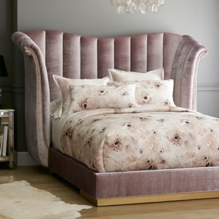 Divan Dipan Springbed/Ranjang Tempat Tidur Velvet Mewah/Frame Bed Set