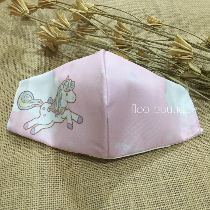 MASKER DEWASA 3PLY (BTS, UNICORN, PETER RABBIT) READY YAA