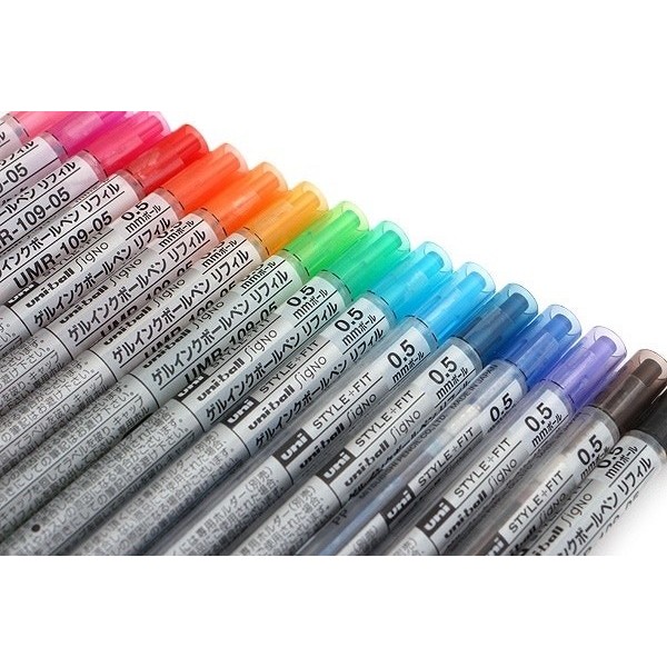 

BERGARANSI UNI STYLE FIT REFILL - 0,5MM TERSEDIA 15WARNA KODE 32