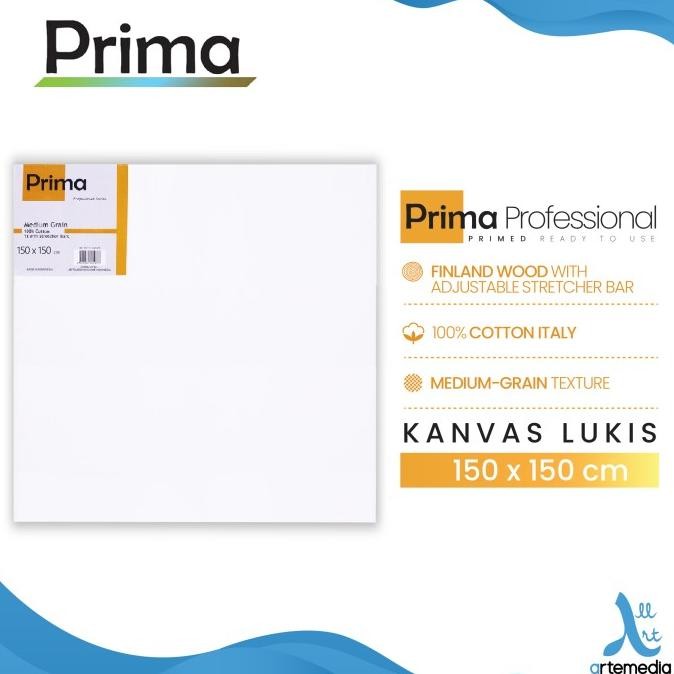 

KANVAS LUKIS PRIMA PROFESSIONAL 150X150CM COTTON CANVAS
