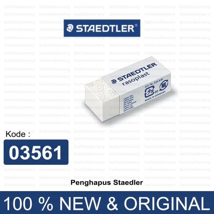

GRATIS ONGKIR PENGHAPUS PENSIL STAEDLER KODE 481