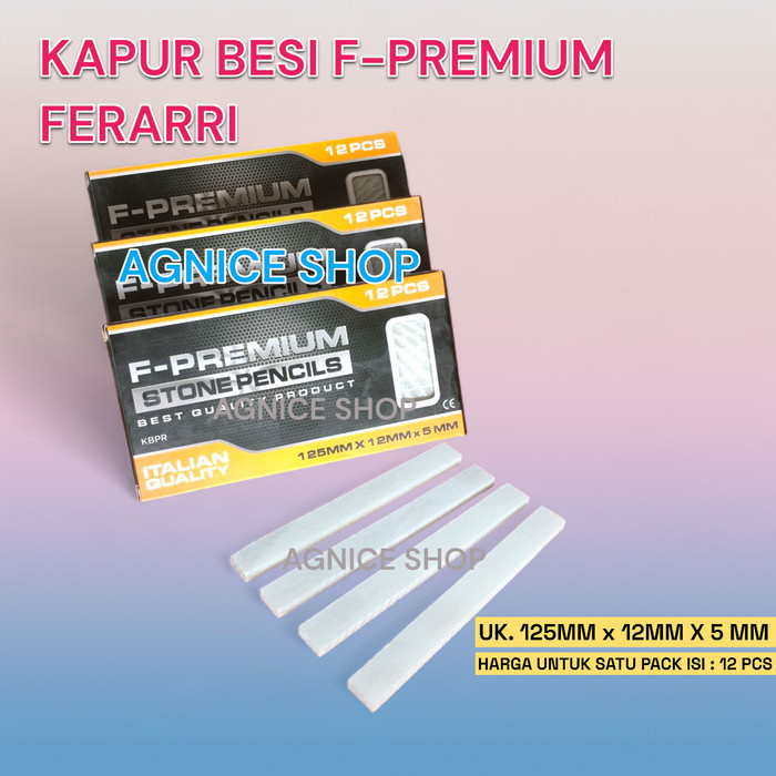 

TERBARU ORIGINAL F-PREMIUM KAPUR BESI STONE PENCIL 1 PACK ISI 12 PCS FERRARI KODE 572