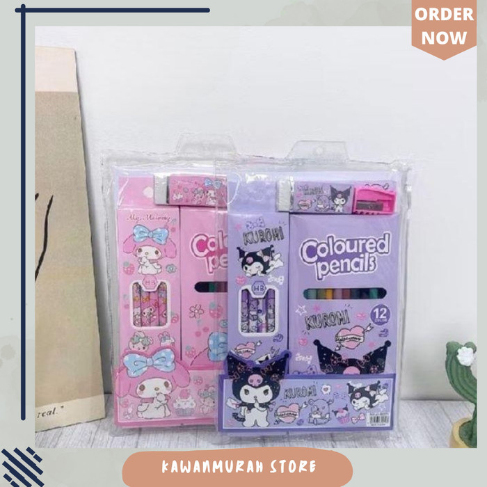 

Goodiebag Ulang Tahun Anak 5 in 1 Motif Kuromi Melody Sanrio Lucu