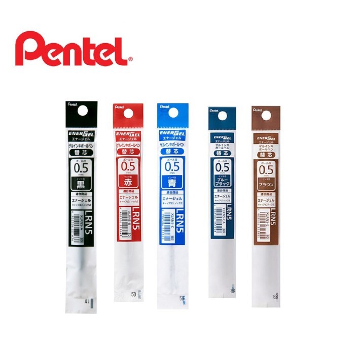 

DISKON PENTEL ENERGEL REFILL 0.5MM 0.4MM GEL INK PEN REFILL XLRN5 XLRN4 KODE 560