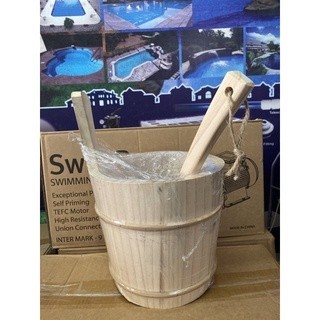 EMBER KAYU DAN GAYUNG SAUNA