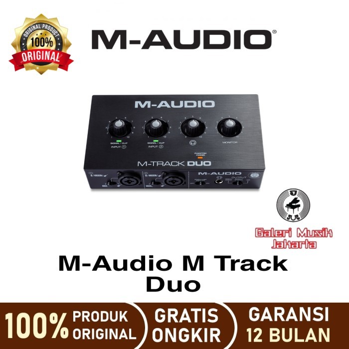 audio interface M audio M-Track Duo