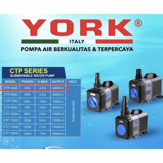 :0:0:0] pompa Celup Akuarium York CTP-4800 submersible pump aquarium