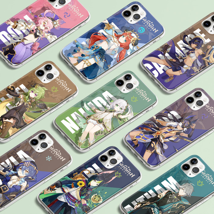 Terlaris Casing Hp Genshin Impact Oppo Xiaomi Iphone Samsung Custom Case
