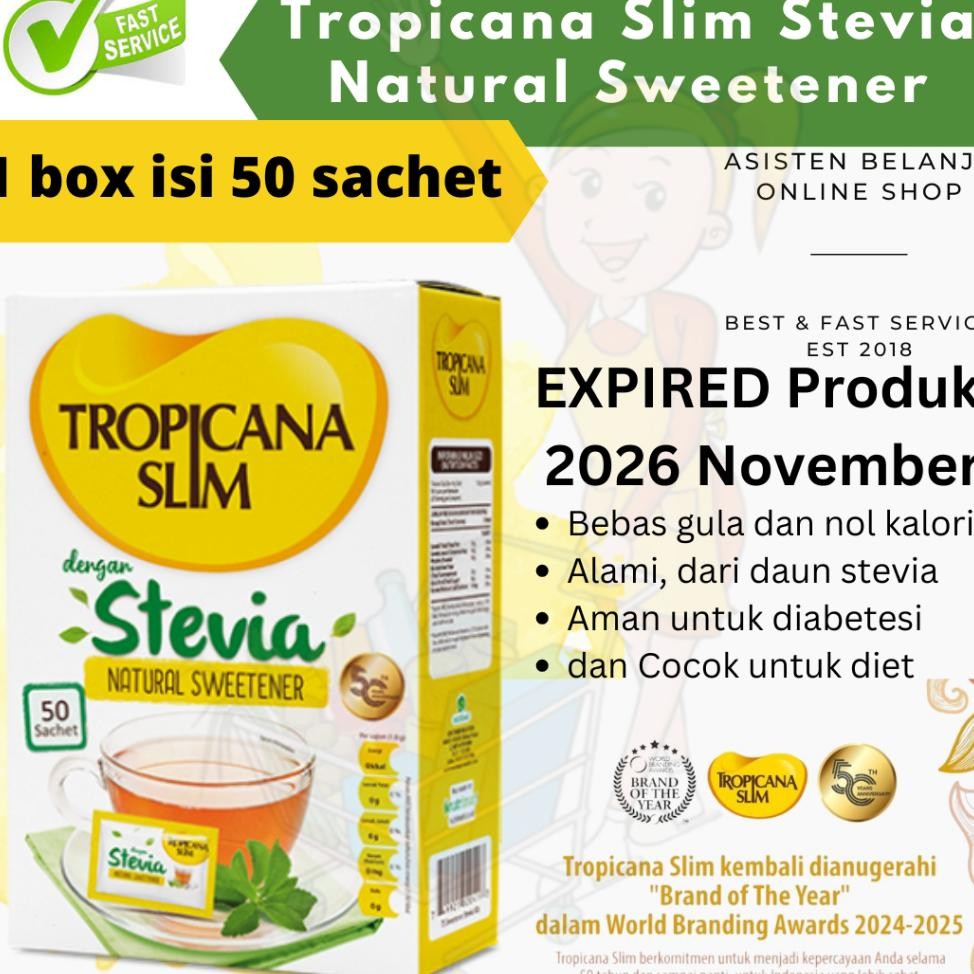 

Lim Tevia Natural Weetener Pemani Ala Beba Gula 50 Achet Bo Diabete Afe
