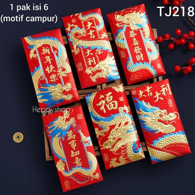 

Kualitas terbaik] Angpao Imlek Panjang Shio Naga 2024 Hong Bao