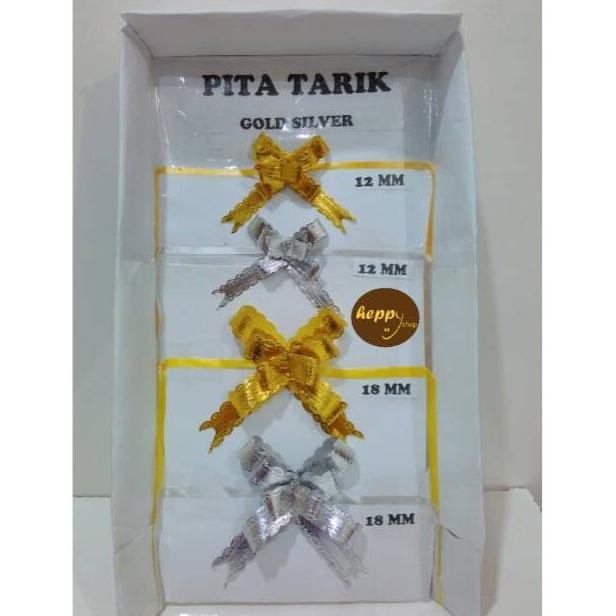 

^^^^^] Pita Tarik Gold Silver 18 mm, Pita Serut