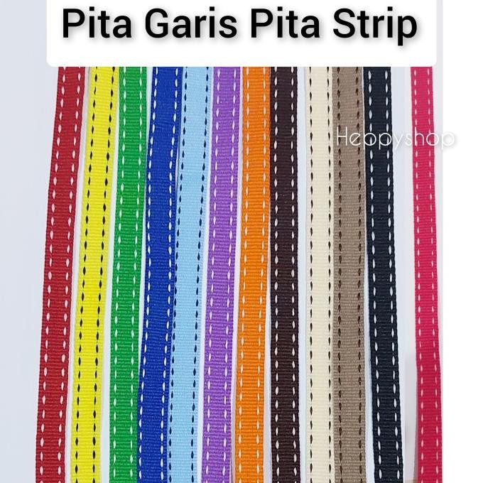 

Buruan beli] Pita Garis, Pita Strip (Per Roll)