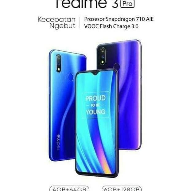 %$%$%$%$] Realme 3 Pro 6/64 GB Garansi Resmi Realme 1 Tahun