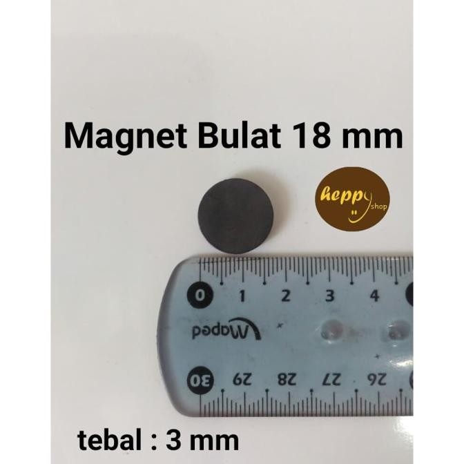 

:::::::] Magnet Bulat 18 mm, Magnet Kerajinan Tangan