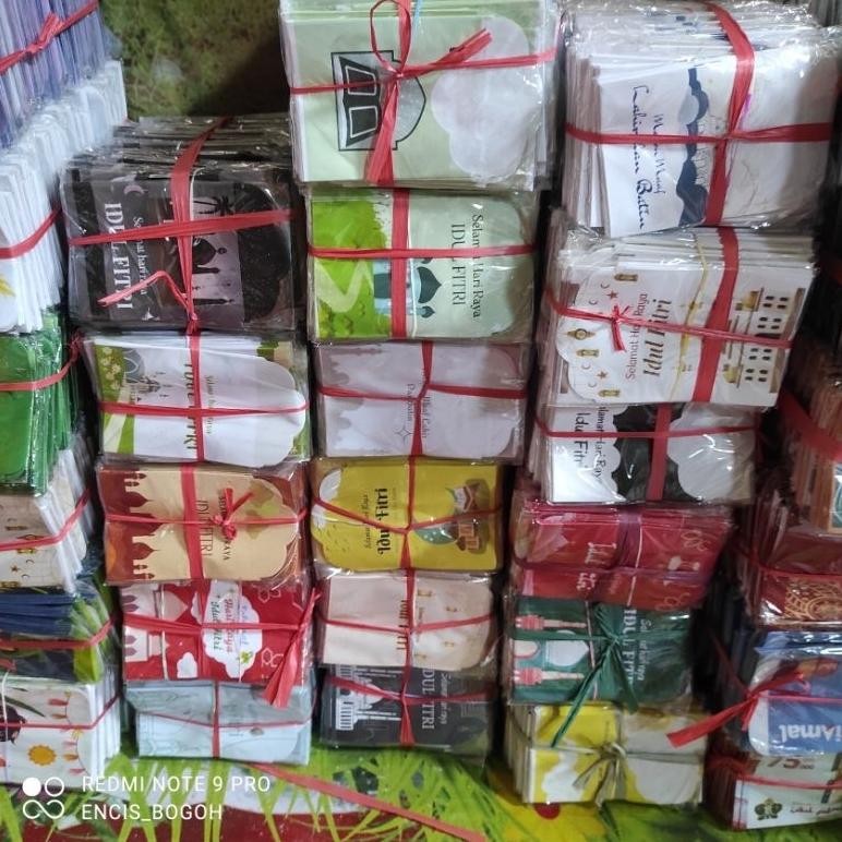 

gd-90 PAKET USAHA [ 100 PACK ] AMPLOP LEBARAN UK MEDIUM/SEDANG Berkualitas