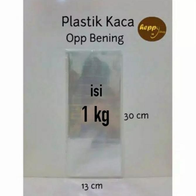 

Produk Unggulan] Plastik Kaca Kiloan OPP Bening Plastik Souvenir