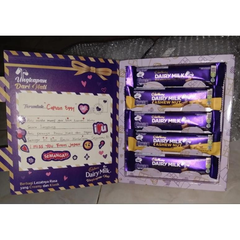 

ty-65 Cadbury Dairy milk Gift Box Termurah