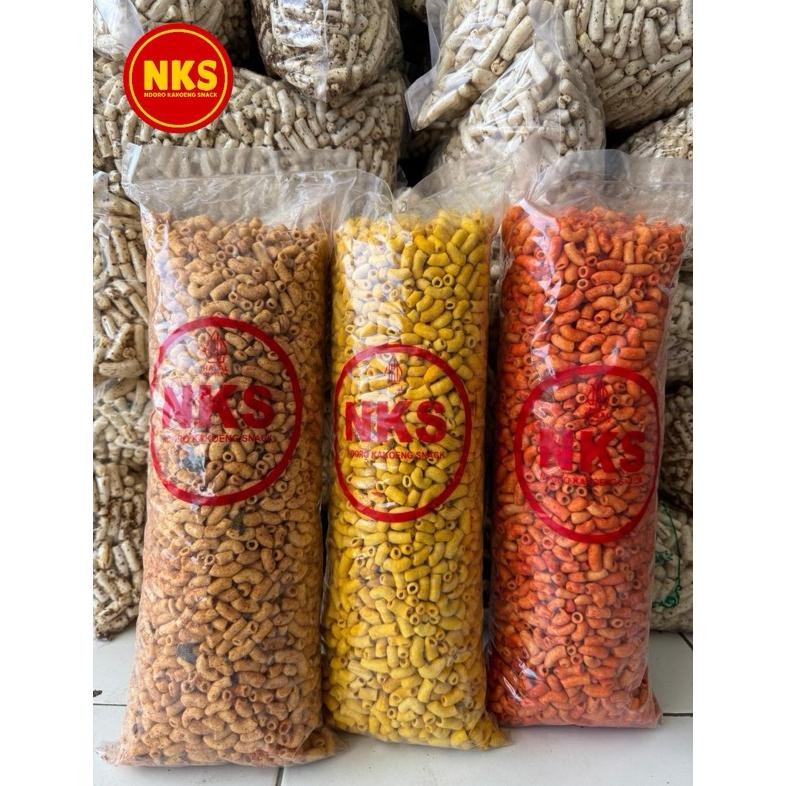 

New Arival MAKARONI PIPA BANTAT -NKS- 1 BALL (1KG) Food snack camilan Termurah