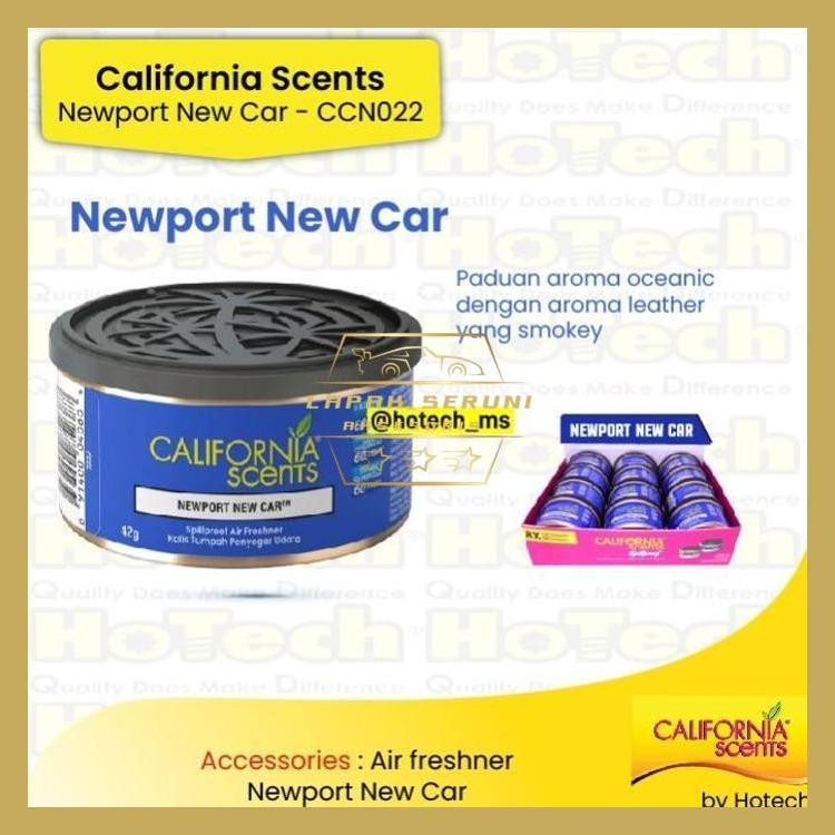 CALIFORNIA SCENTS SPILLPROOF AROMA NEWPORT NEW CAR | PENGHARUM MOBIL