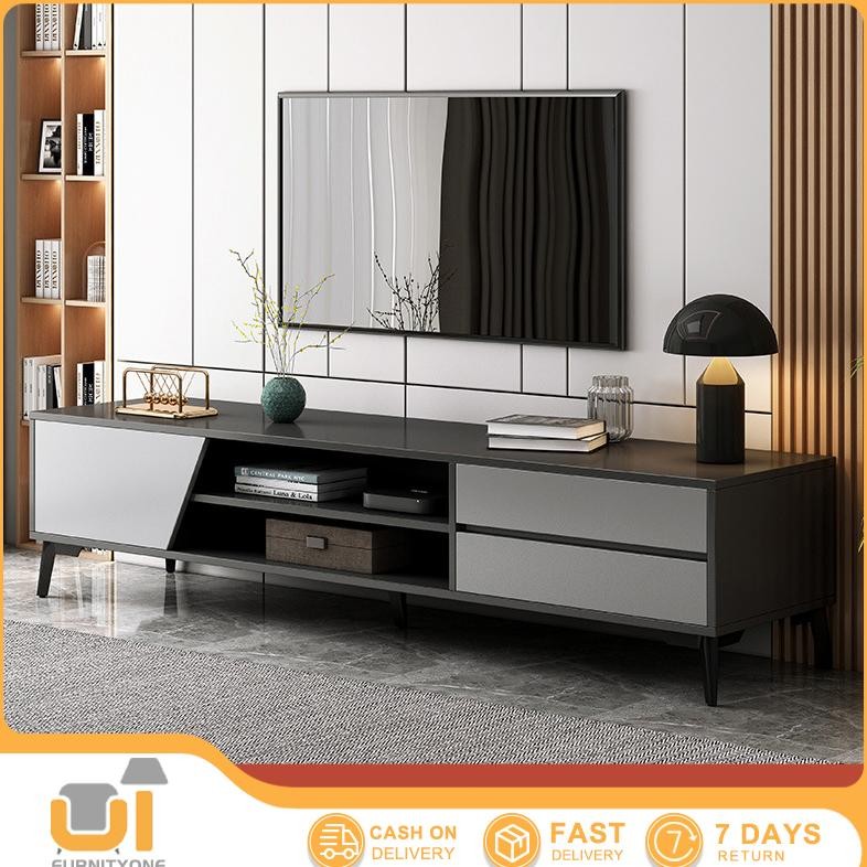 Kabinet TV ruang tamu modern sederhana kabinet TV la belakang TV kabinet dinding kamar tidur kecil k